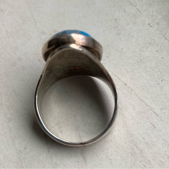 Sterling and stone ring - Picture 8 of 15